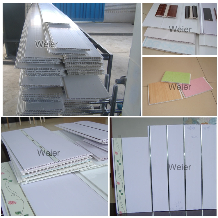 Plastic WPC Wood Plastic Composite PVC Wall Panel Production Machine