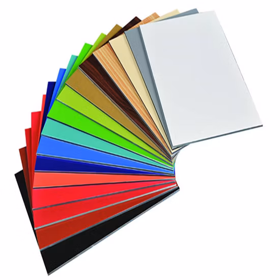 Les matériaux de construction décoratifs A2 ont balayé les panneaux composés en aluminium ACP