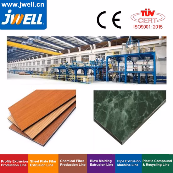 Panneau composite aluminium-plastique Jwell 900
